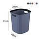kitchen plastic trash can